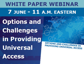 Options and Challenges in Providing Universal Access webinar